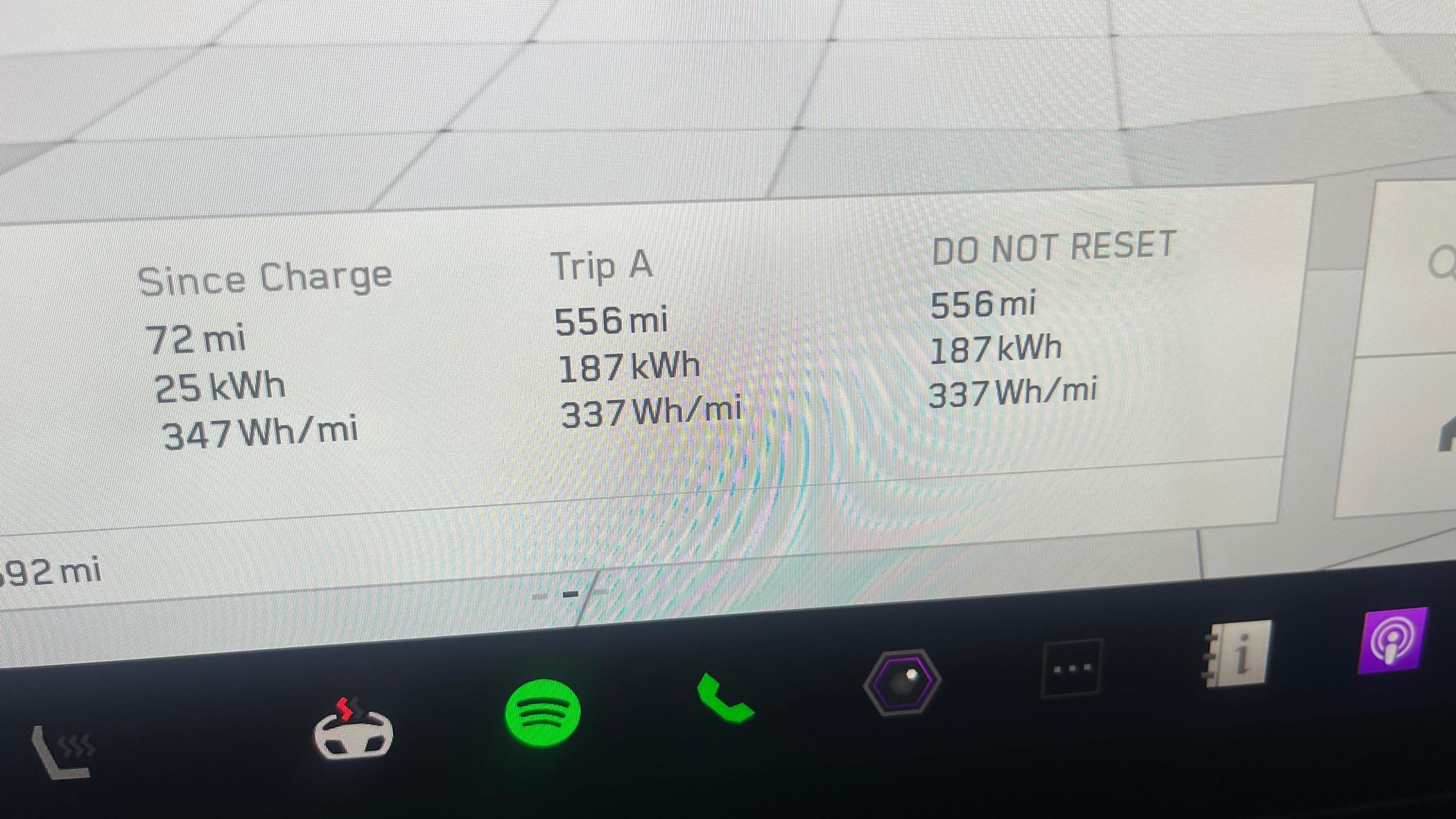 Tesla Cybertruck What’s your current mileage and wh/mi range? IMG_0563