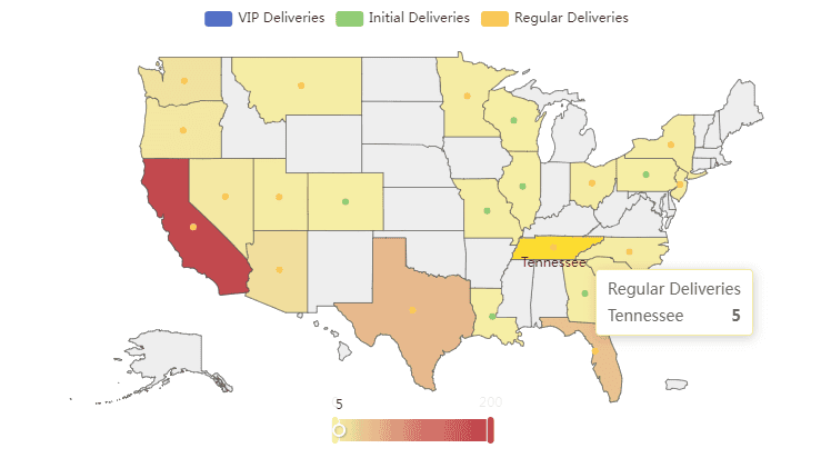 Tesla Cybertruck TN Deliveries Now Starting -- 5 Cybertrucks delivered in Nashville, Tennessee zimage7712