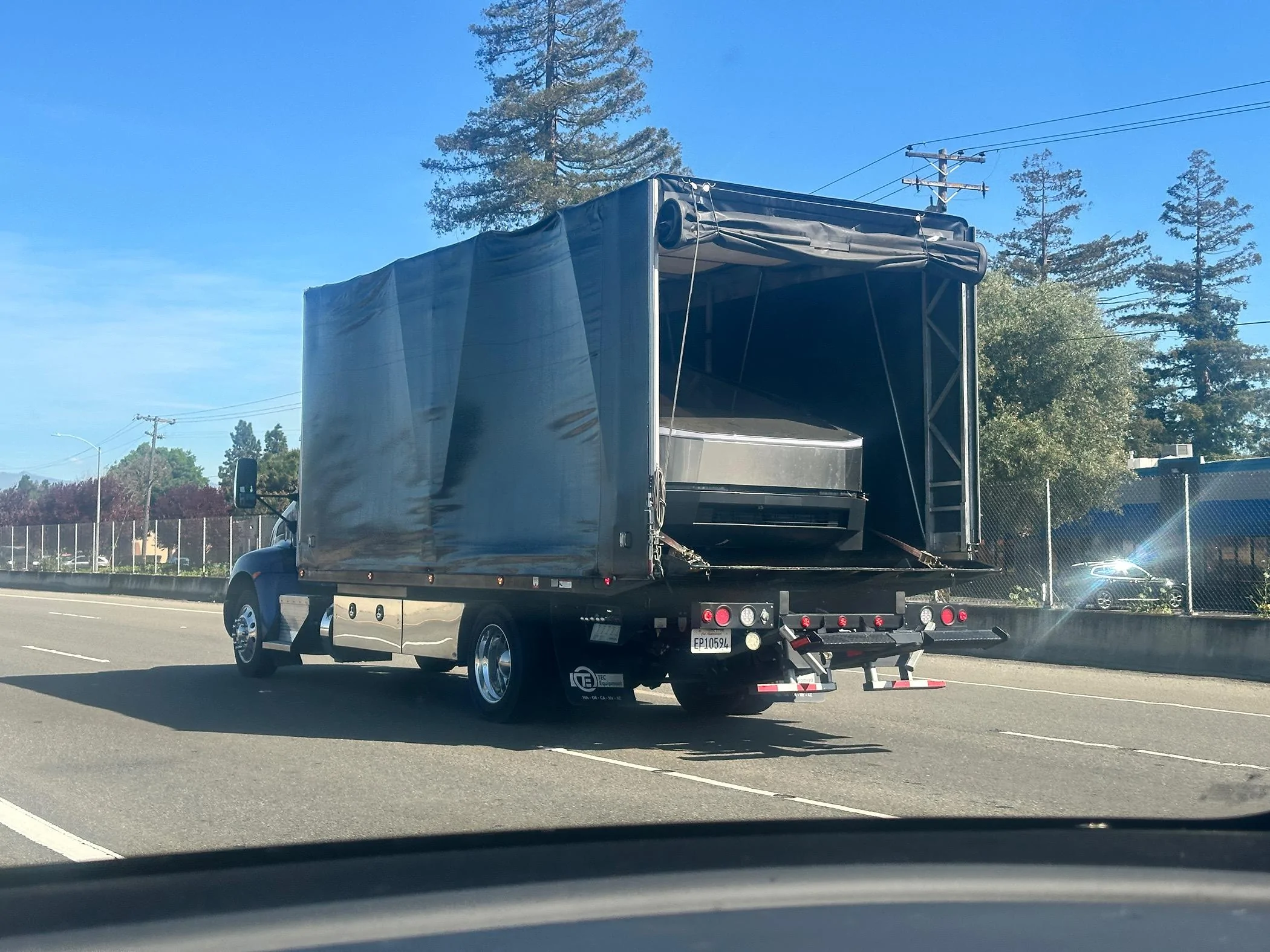 Tesla Cybertruck Just saw this on 237 near Santa Clara. IMG_8741