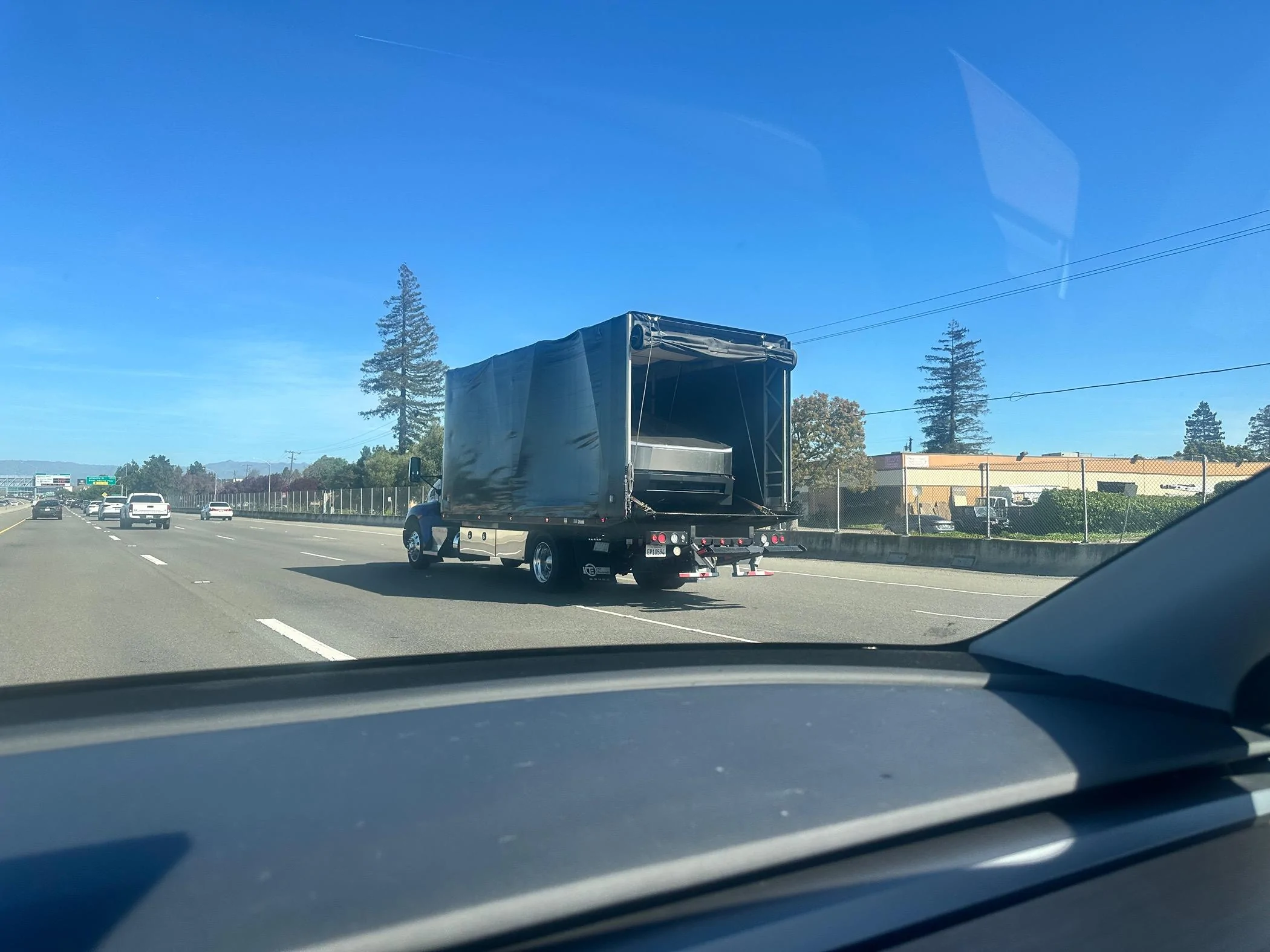 Tesla Cybertruck Just saw this on 237 near Santa Clara. IMG_8740