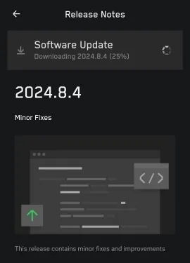 Tesla Cybertruck Cybertruck Software Update 2024.8.4  (Auto Wipers • Vehicle alarm includes trailer • One-Time Charge Limit • Tire Service Mileage • Rear Headphones) GI_LCL0XQAA83Ou
