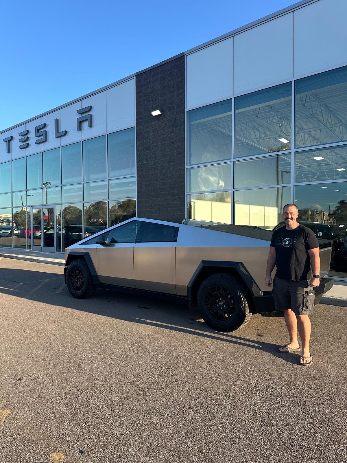 Tesla Cybertruck Arizona rise up! Let’s go. VIN secured. IMG_8975
