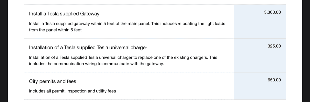 Tesla Cybertruck Tesla Powershare Home Backup Installation For $9,082.00 In FV SoCal For My AWD: Too Much? 1711177678029-ti