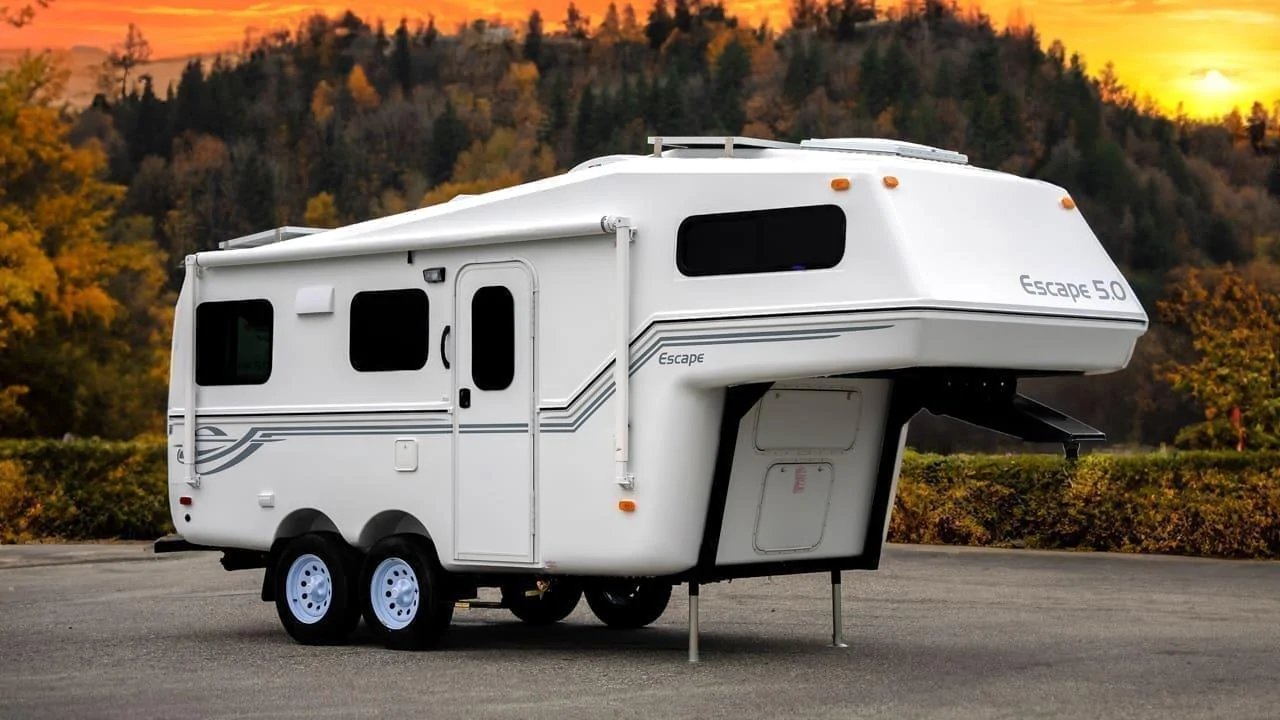 Tesla Cybertruck My dream camping setup is a Escape 5.0 5th wheel but…. IMG_1172