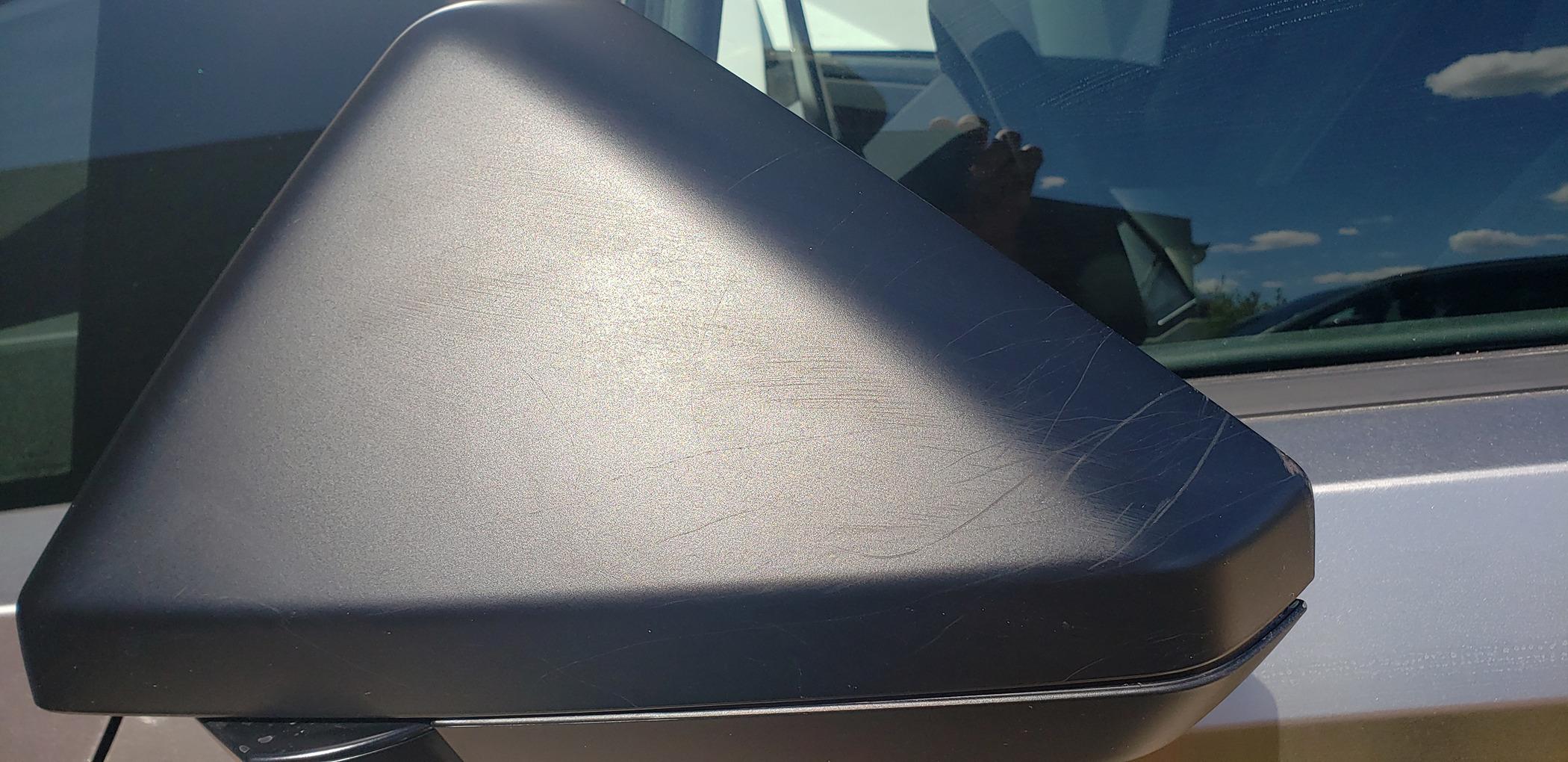 Tesla Cybertruck 1st Off-Road trip in my Cybertruck - Takeaways & Experience Pinstriped Mirror
