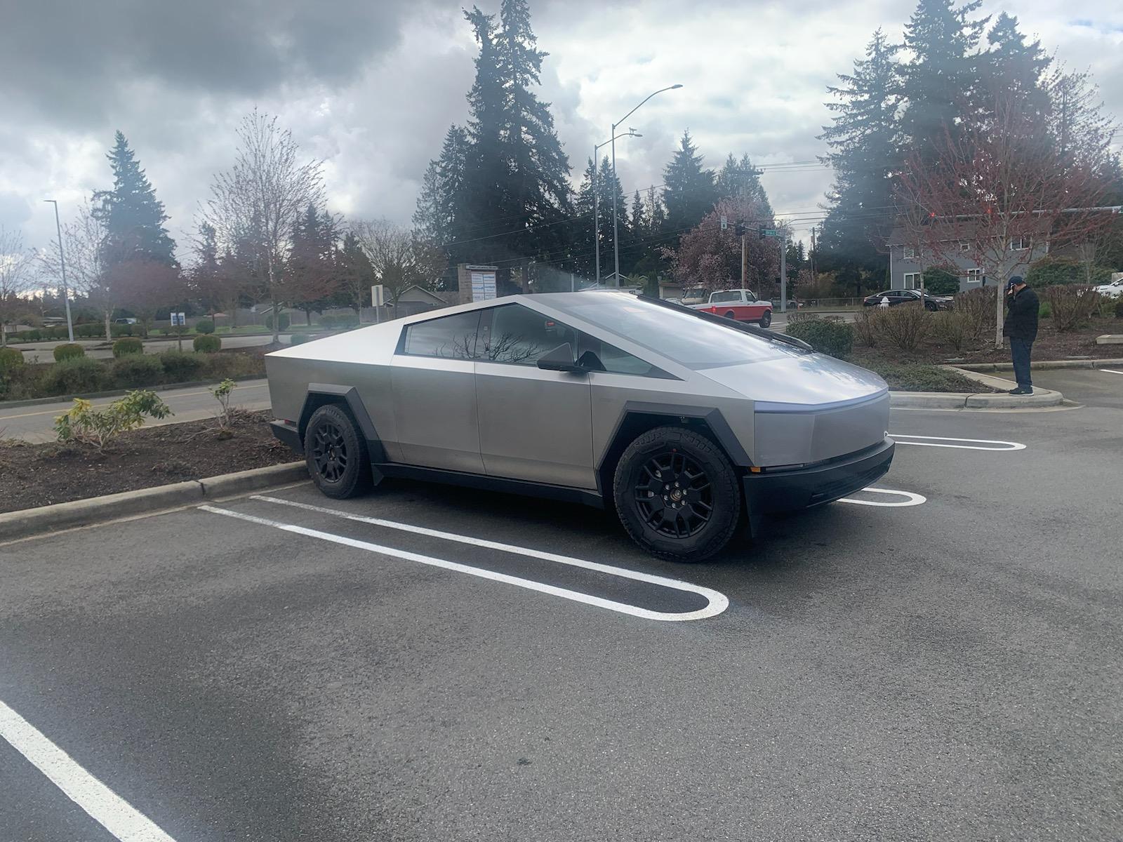 Tesla Cybertruck WA  CyberTruck deliveries end of March IMG_4727