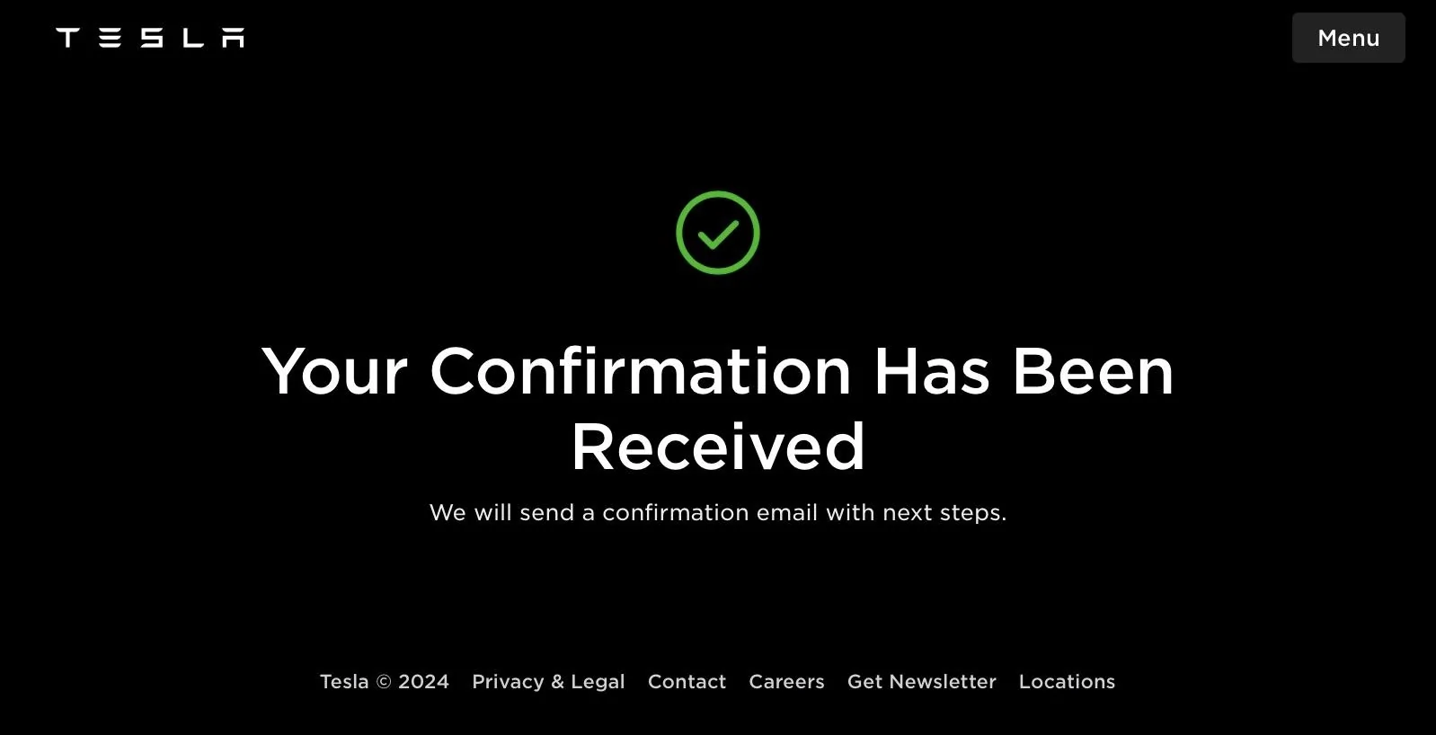 Tesla Cybertruck Early Delivery for long-term shareholders - eligibility confirmation emails now arriving! Get yours?! 📬 Image 2024-03-25 at 3.10 PM