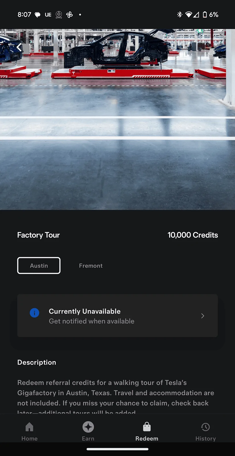Tesla Cybertruck Referral points notifications Screenshot_20240325-200746