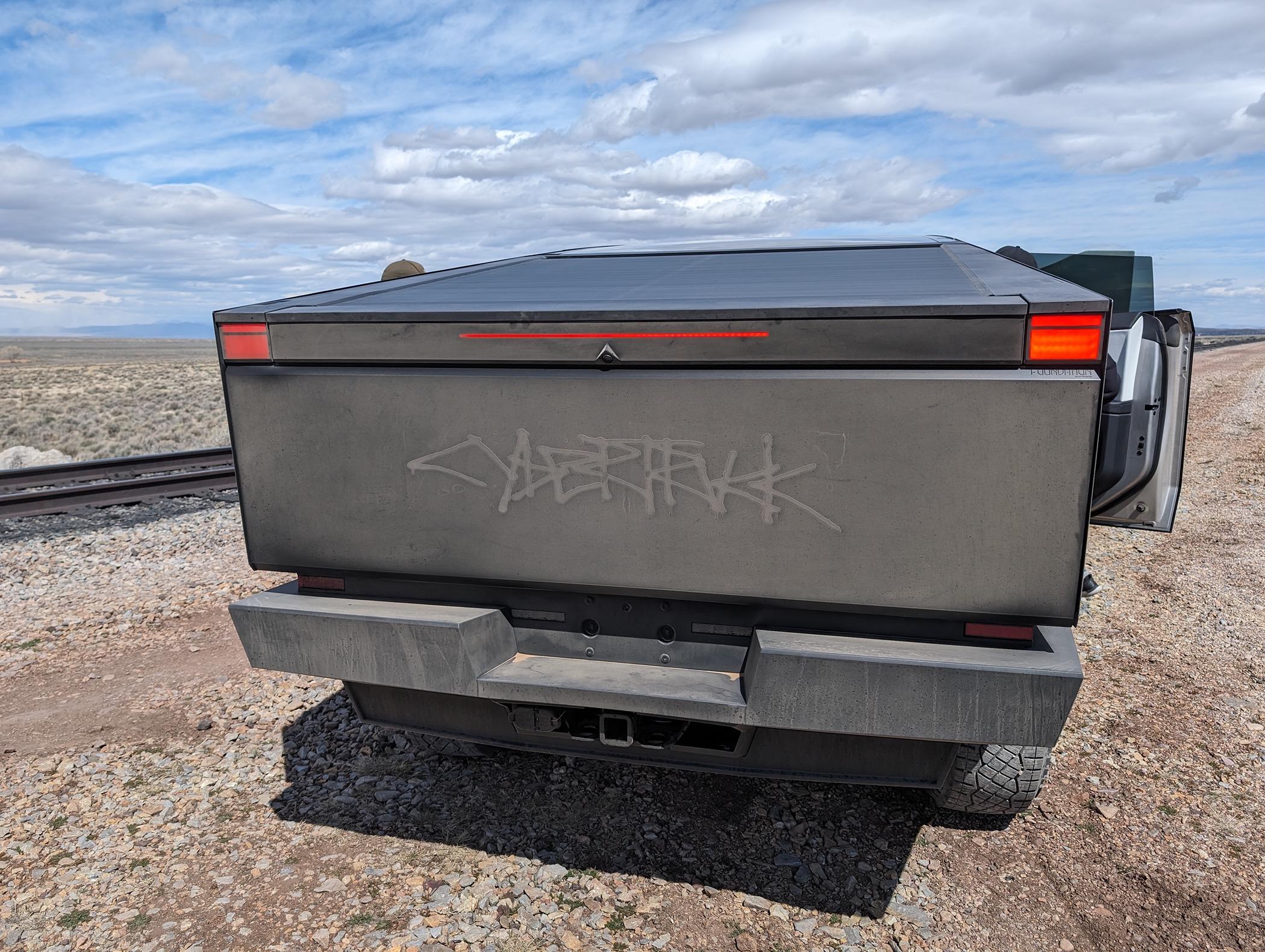 Tesla Cybertruck My first off-road trip in Cybertruck (Southern Utah) -- high speed runs + rock crawling IMG_0367