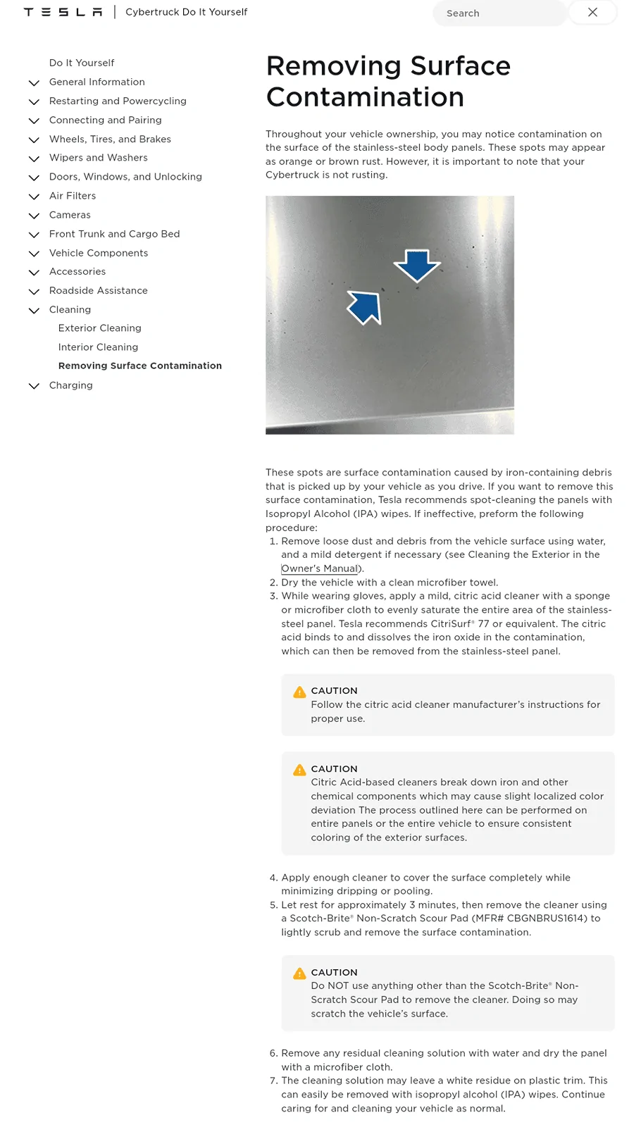 Citrisurf 77 for surface rust? | Tesla Cybertruck Forum - Cybertruck ...