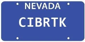 Tesla Cybertruck Custom license plate / vanity plate name for your Cybertruck? CIBRTK