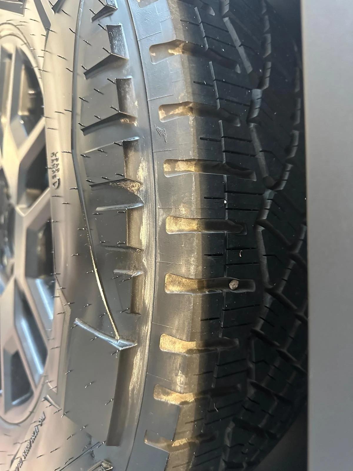Tesla Cybertruck Delivery in Dallas and drove back to Kansas IMG_1817