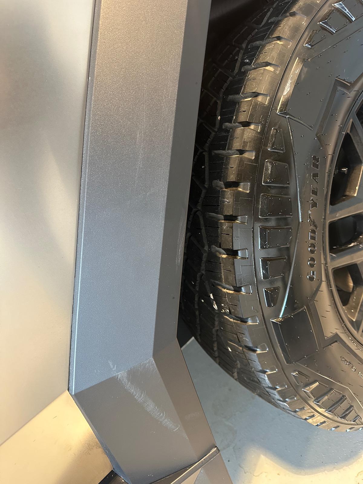 Tesla Cybertruck Delivery in Dallas and drove back to Kansas IMG_1816