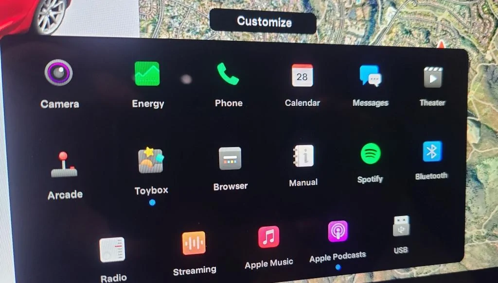 Tesla Cybertruck USB Music Playback TeslaUSBMenu