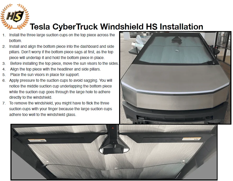 Tesla Cybertruck Windshield Sun Shade for Cybertruck? 1711656987265-jo
