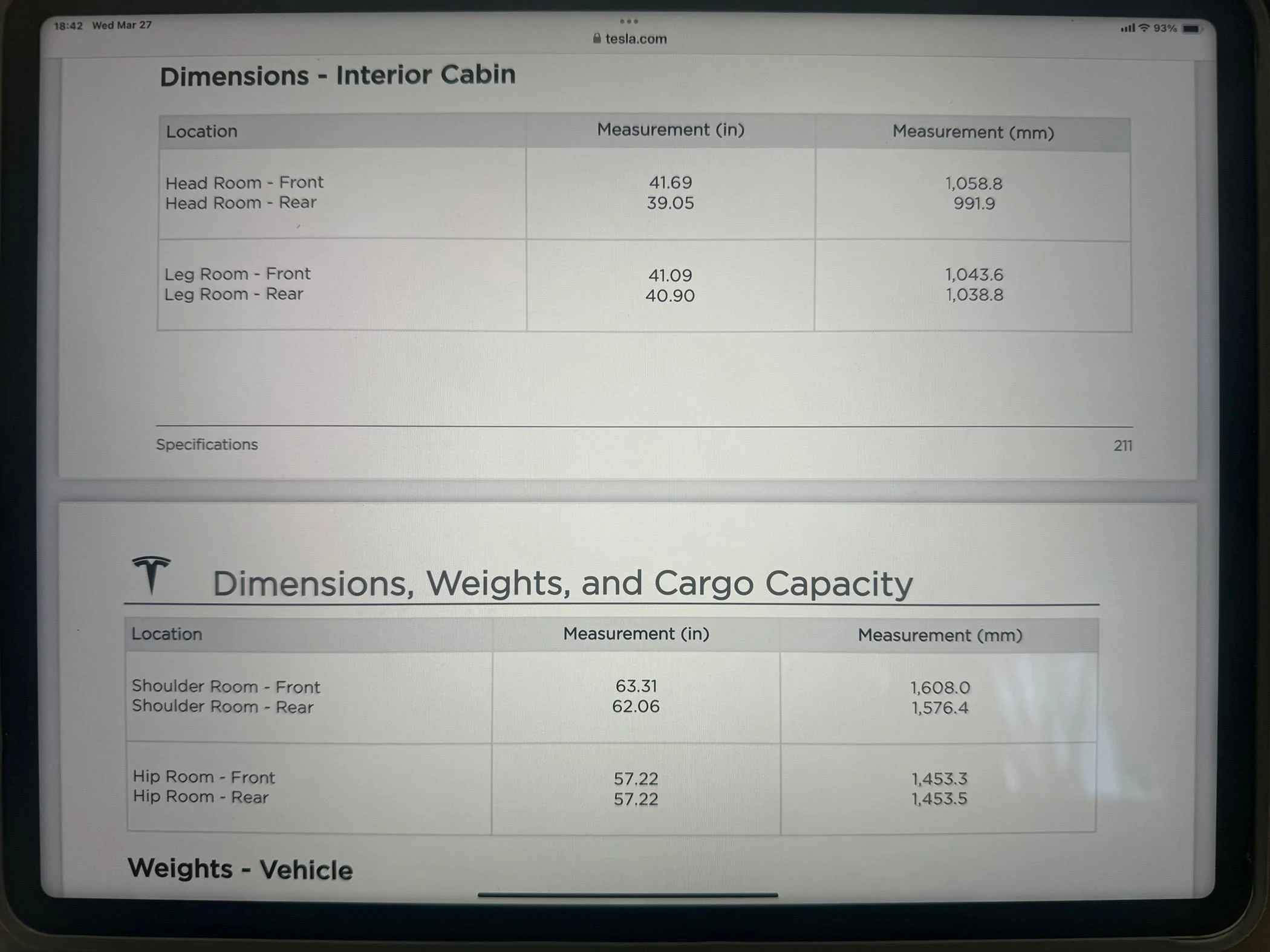 Tesla Cybertruck Very Specific dimension question for garage fit under storage IMG_0819
