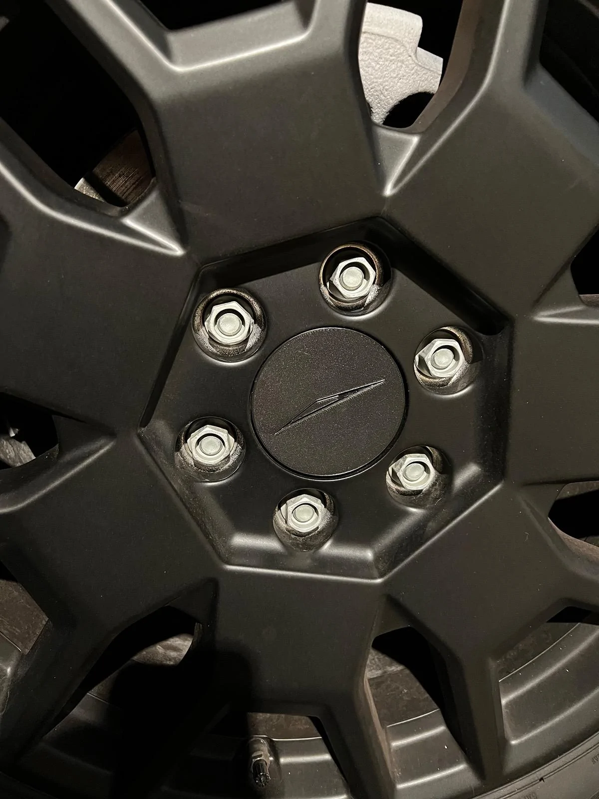 Tesla Cybertruck Redesigned Opensource Cybertruck 3D Print Center Caps - Improved Retention and Durability IMG_4266