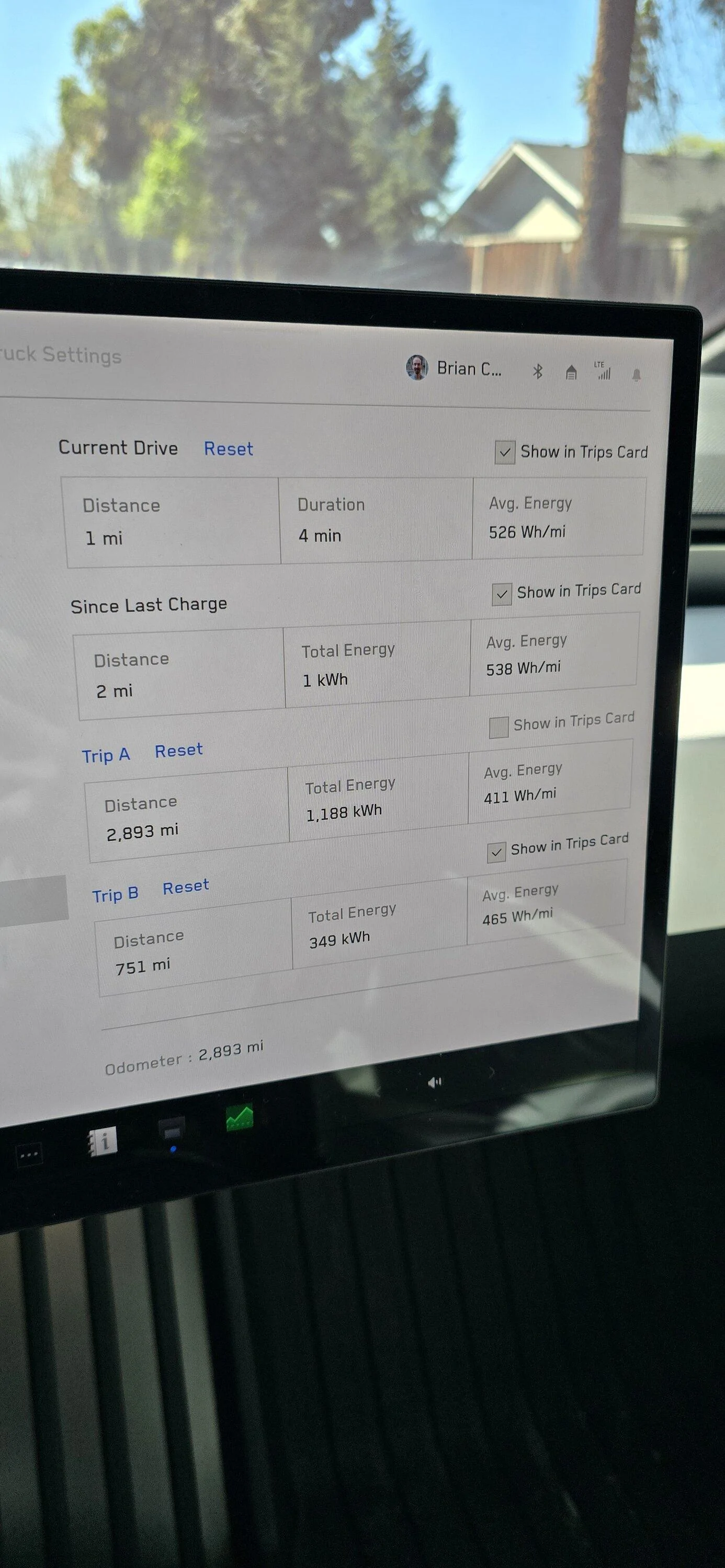 Tesla Cybertruck Did a road trip from Bay area to Klamath Falls Oregon 20240401_110915