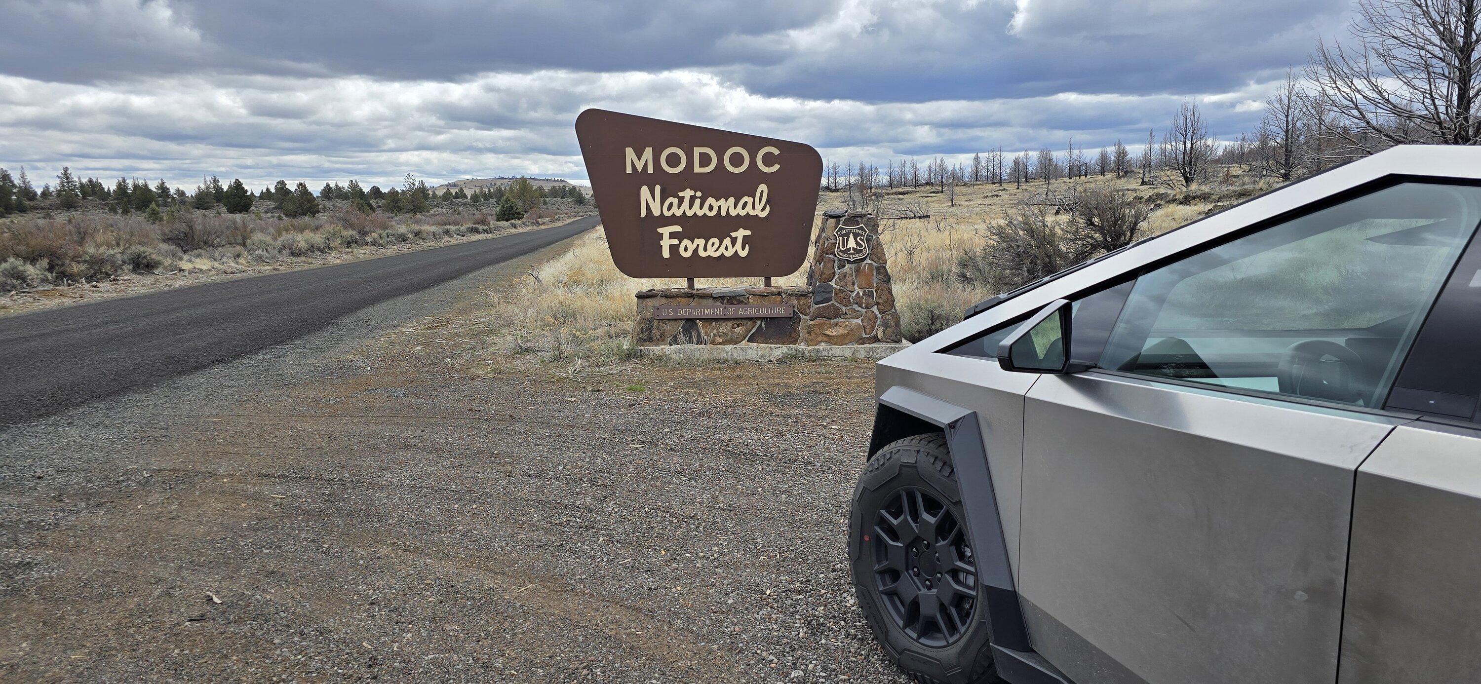 Tesla Cybertruck Did a road trip from Bay area to Klamath Falls Oregon 20240330_124804