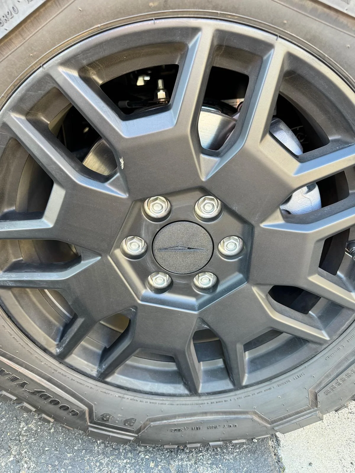 Tesla Cybertruck Redesigned Opensource Cybertruck 3D Print Center Caps - Improved Retention and Durability IMG_4608