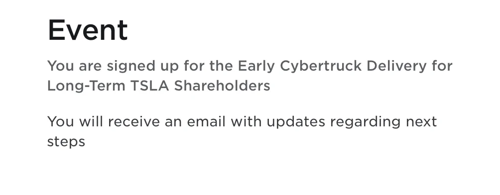 Tesla Cybertruck RN1130’s Order Confirmed: Here we go, folks! 1712083991087-u