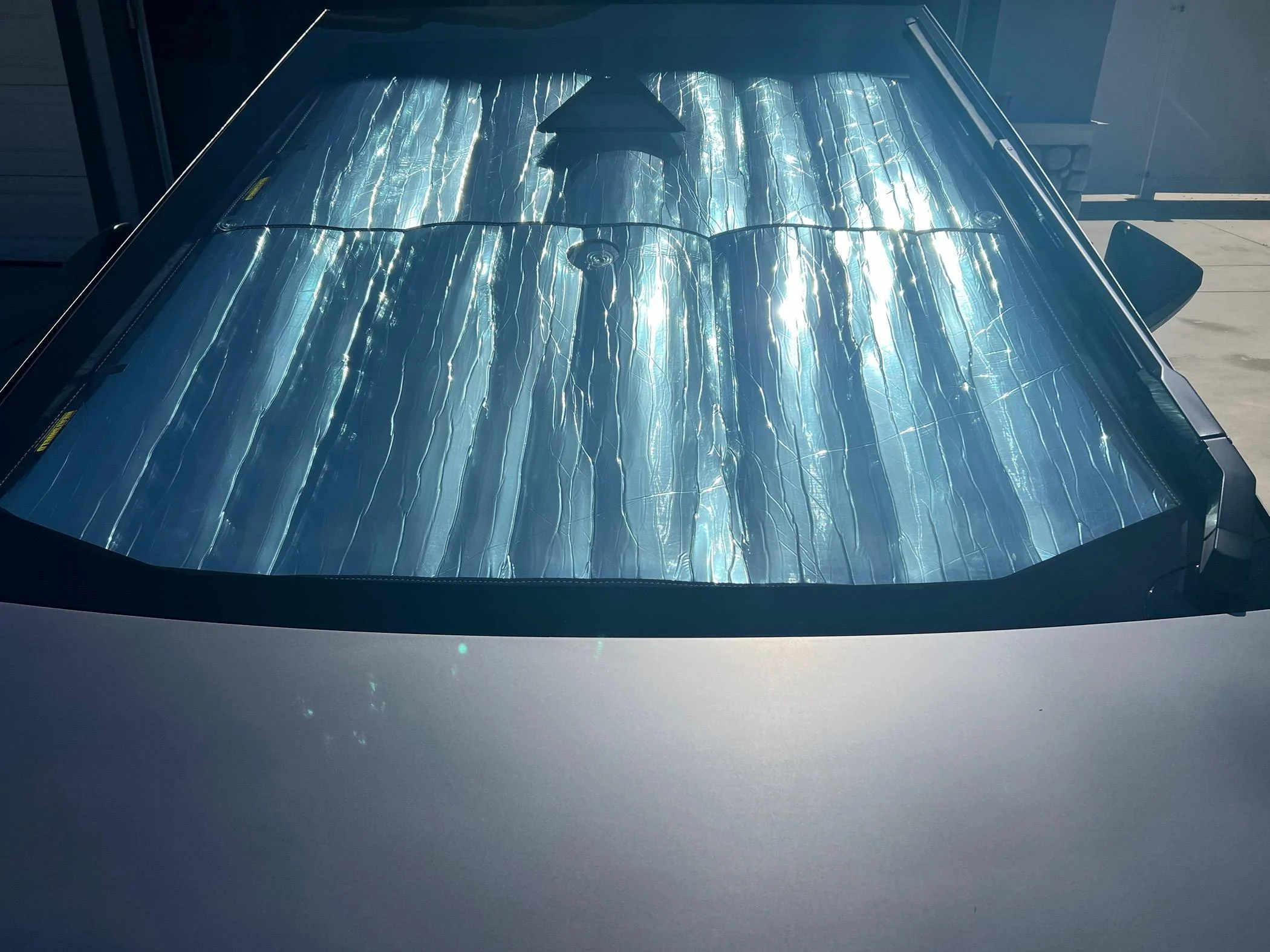 Tesla Cybertruck Windshield Sun Shade for Cybertruck? 02F3EDA0-9878-4DA4-883B-EA30E8DB69A3