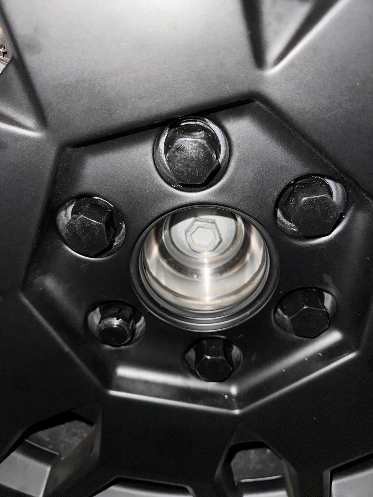 Tesla Cybertruck DIY: Center Cap Hub Rust Removal IMG_1059