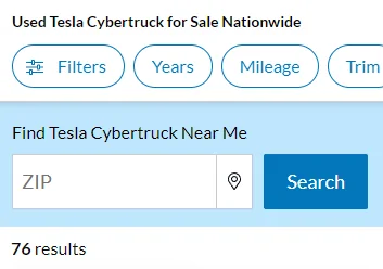 Tesla Cybertruck Flippers are done! 150+ Cybertruck for-sale listings 2349123586235574442024