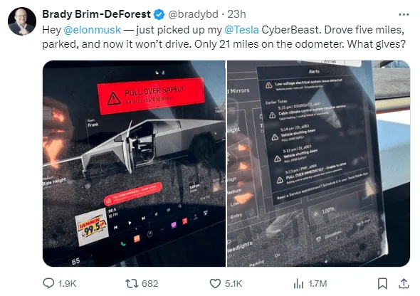 Tesla Cybertruck Why so much negative Cybertruck posts & news today? 2459324562346347442024