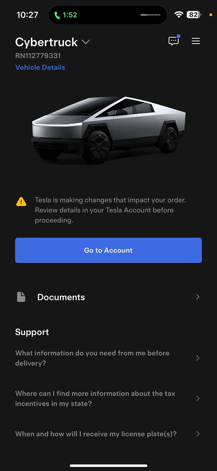 Tesla Cybertruck How many People have Ordered in December and Still dont have a VIN? IMG_9561