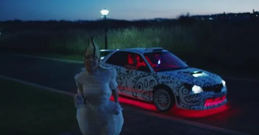 Tesla Cybertruck I took delivery of my CyberBeast and doodled all over it! dieantwoord