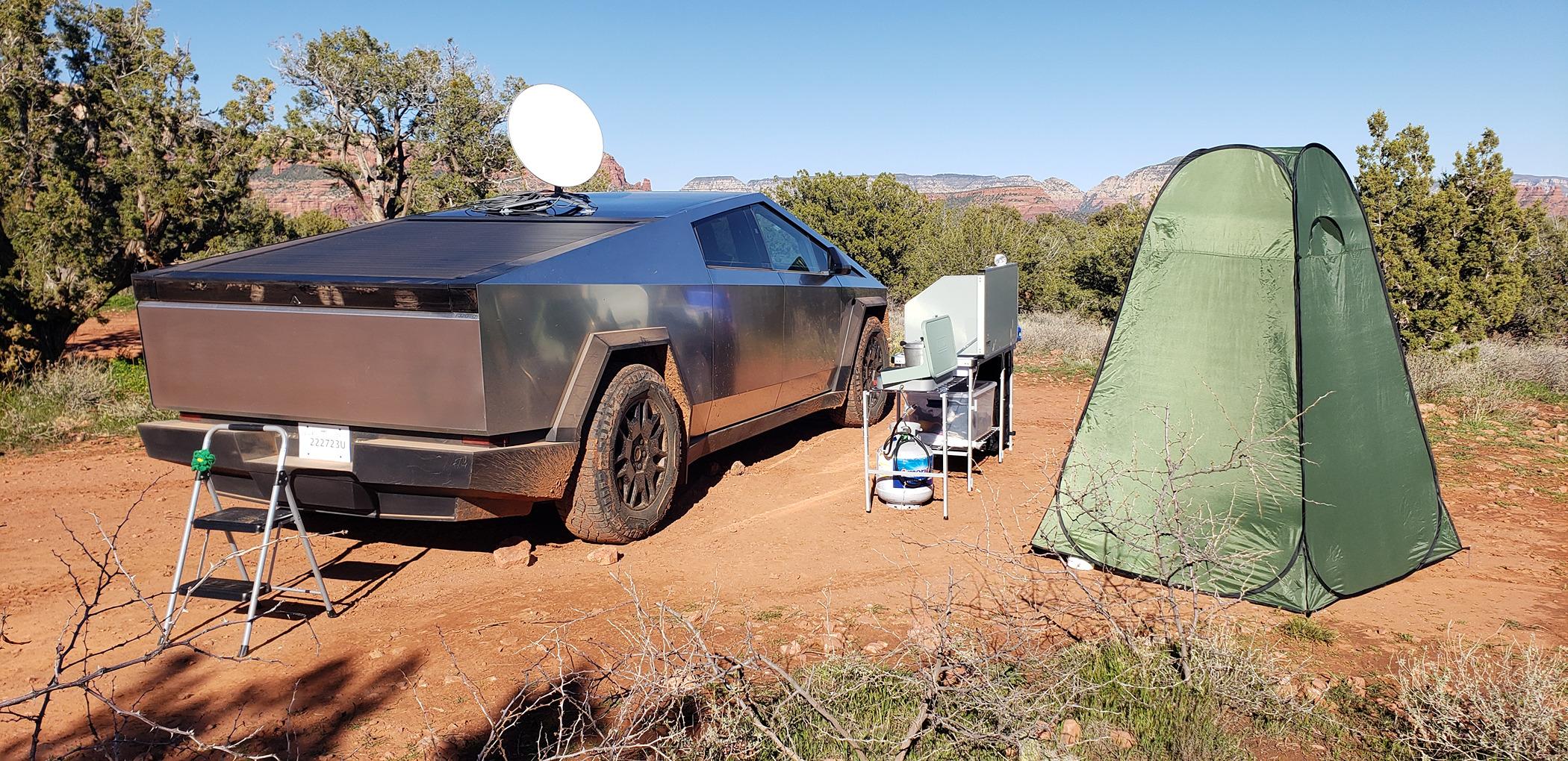 Tesla Cybertruck Took my Cybertruck on Sedona's Outlaw Trail for Offroading and Camping -- Photos & Lessons Learned CT After Outlaw