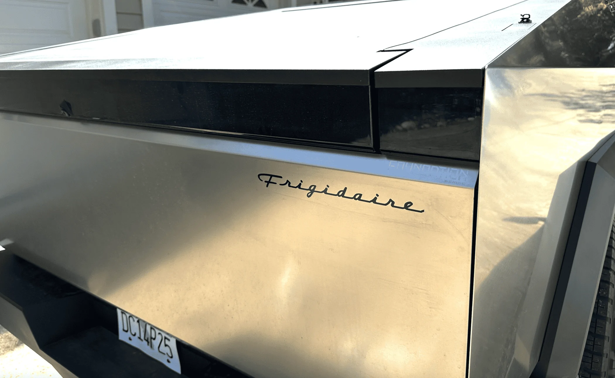 Tesla Cybertruck Frigidaire Foundation Series (my Cybertruck sticker) 1712438446749-j1