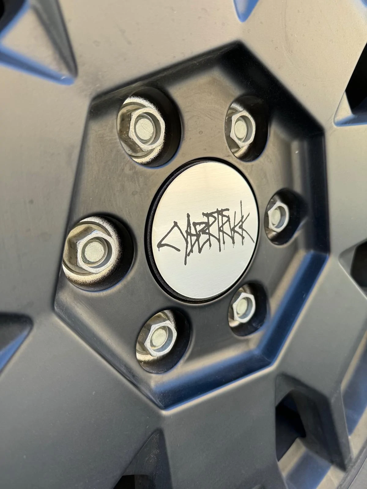 Tesla Cybertruck Redesigned Opensource Cybertruck 3D Print Center Caps - Improved Retention and Durability IMG_1611