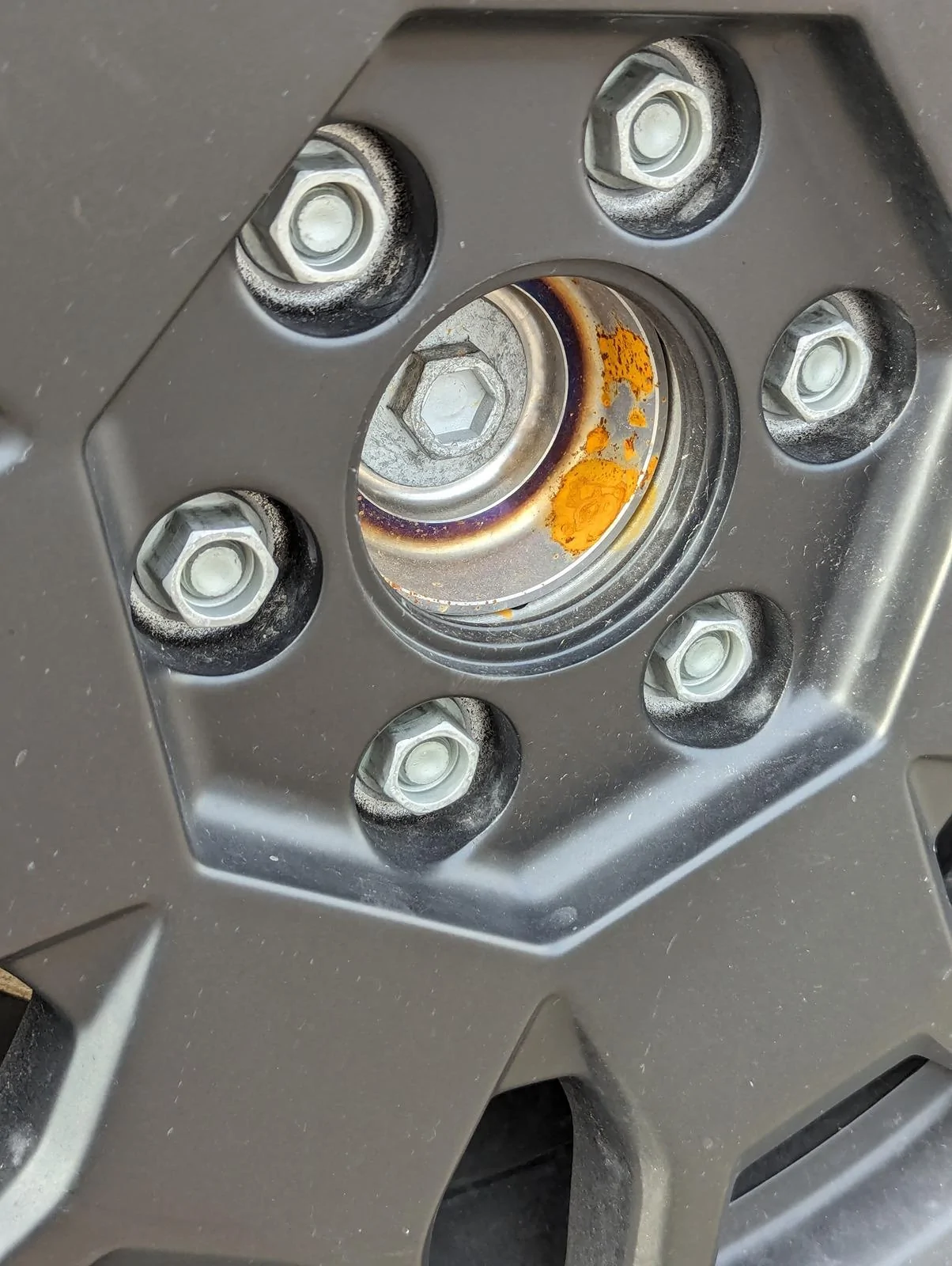 Tesla Cybertruck Cleaning / Treating Hub Cap Rust? 1000001799
