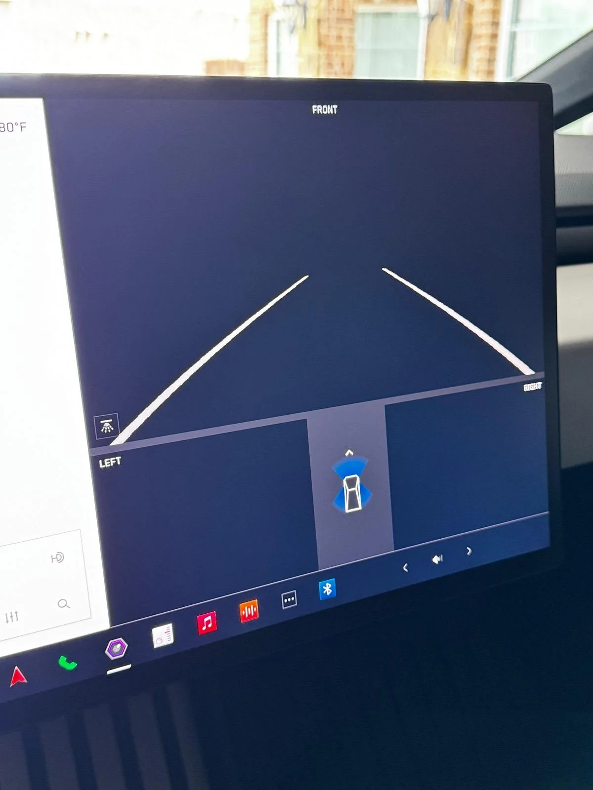 Tesla Cybertruck Camera Temporarily Unavailable error message IMG_1657