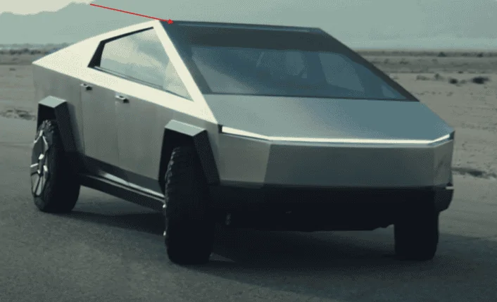 Tesla Cybertruck Lightbar on Franz's Cybertruck looking integrated and super sleek 1712613817736-b6