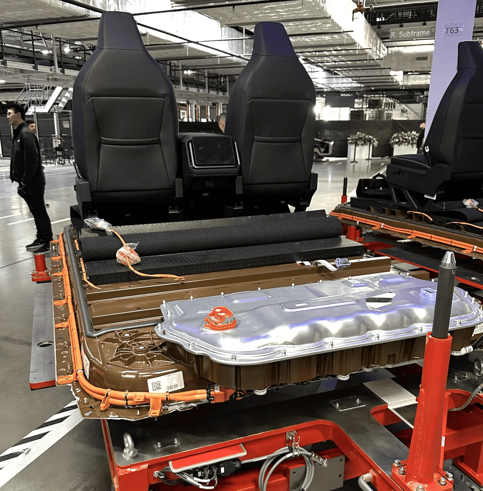 Tesla Cybertruck Can I drill into the carpet? (1 1/2 inch screws) 1712614364569-jk