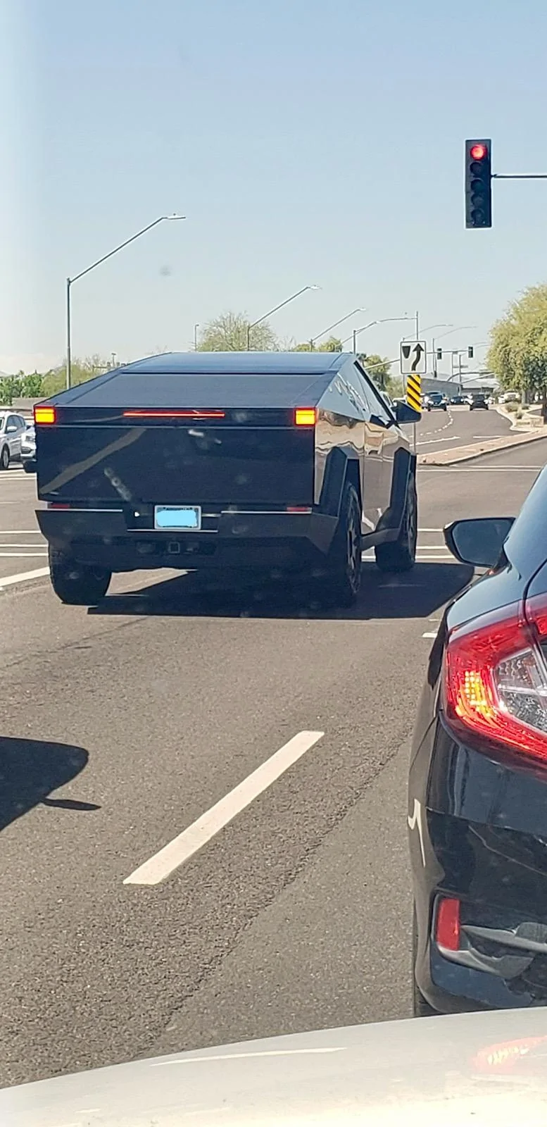 Tesla Cybertruck Production Cybertruck sighting in the wild 20240408_113732