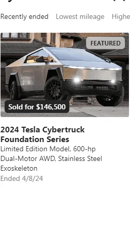 Tesla Cybertruck Flippers are done! 150+ Cybertruck for-sale listings 34623462234634492024