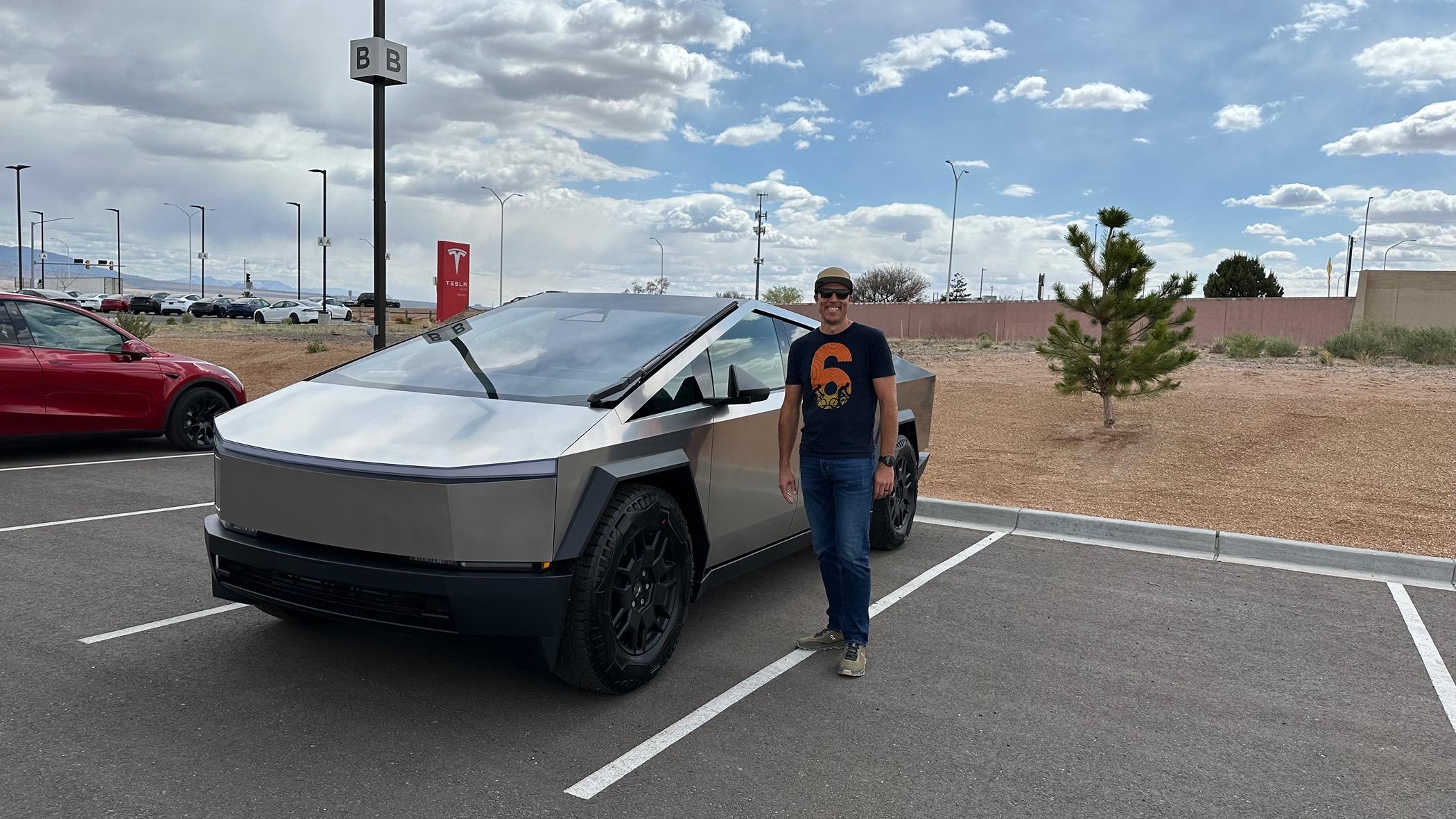 Tesla Cybertruck New Mexico Deliveries Are Underway! My Cybertruck Delivered Today 4/9/24 IMG_2023