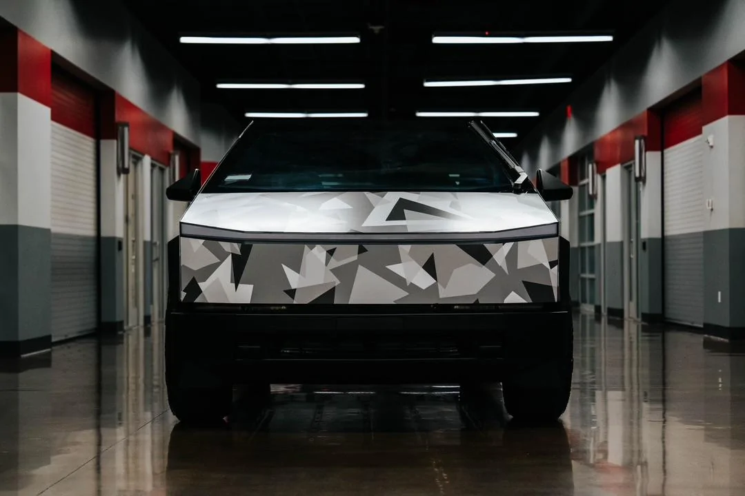 Tesla Cybertruck Camo / Camouflage Vinyl Wrap & PPF Cybertruck -- Photos & Videos IMG_20240402_105208 (1)