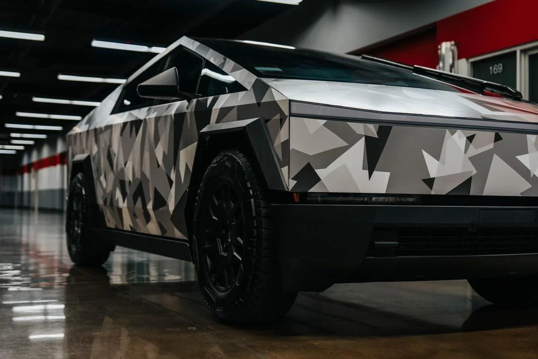Tesla Cybertruck Camo / Camouflage Vinyl Wrap & PPF Cybertruck -- Photos & Videos IMG_20240402_105208 (3)