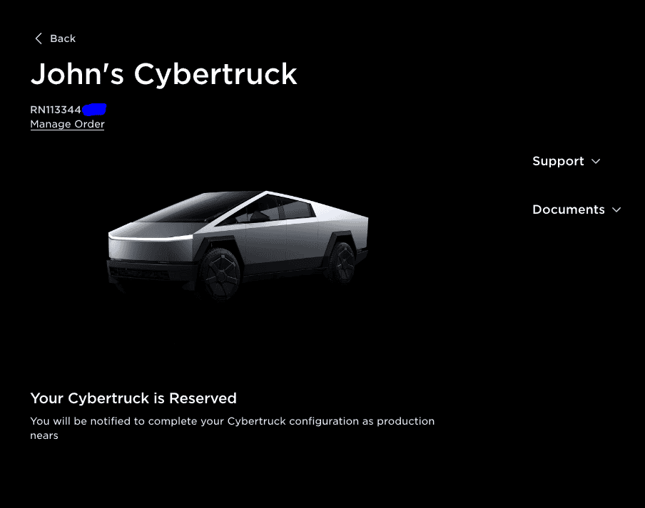 Tesla Cybertruck RN Missing from Tesla Account 1712850214559-gc