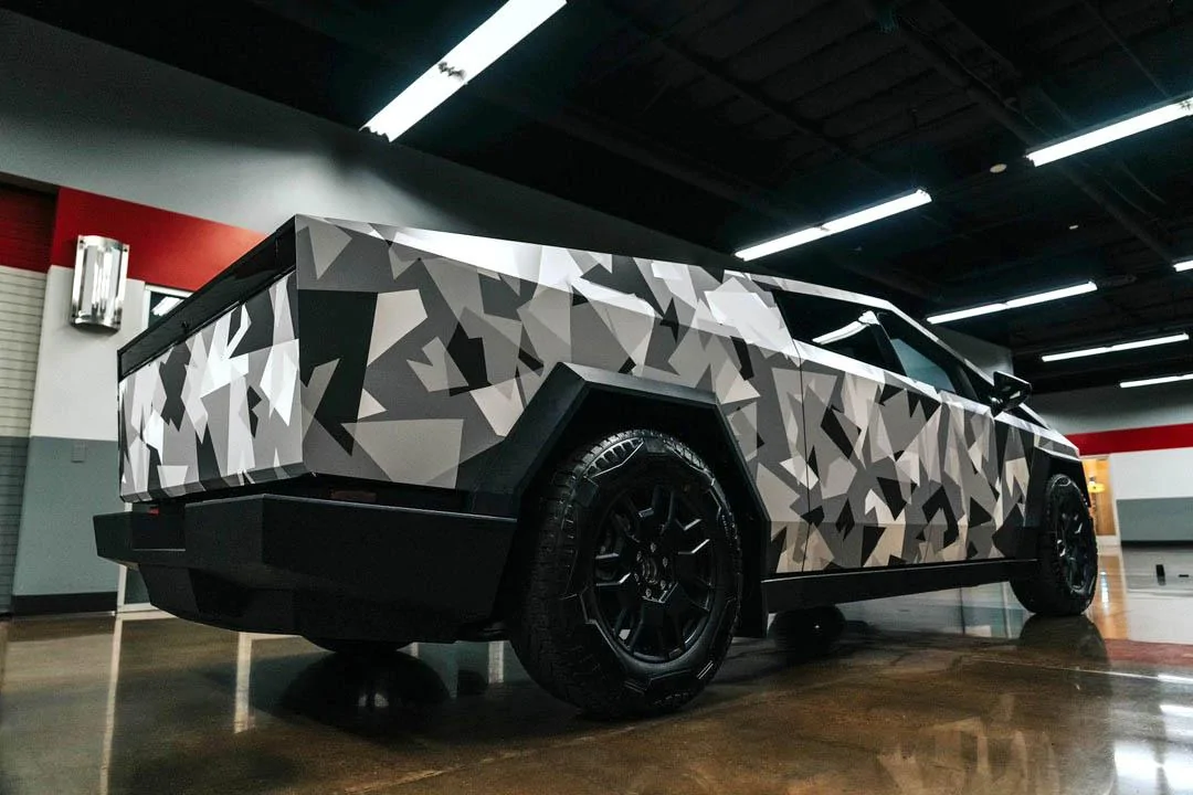 Tesla Cybertruck Camo / Camouflage Vinyl Wrap & PPF Cybertruck -- Photos & Videos IMG_20240402_105208 (2)