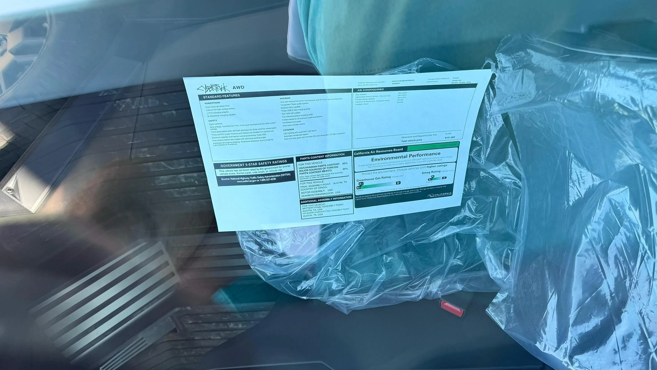 Tesla Cybertruck AZ Order Status Updates IMG_6278