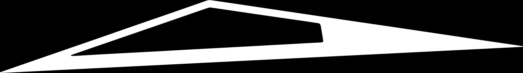 Tesla Cybertruck Cybertruck Silhouette - Body Logo CyberTruck Silhouette Logo