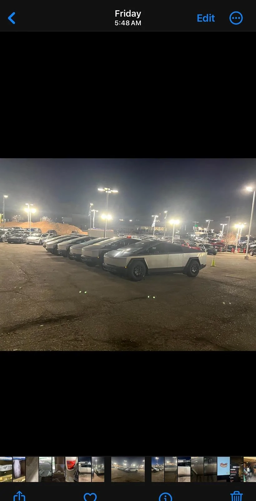 Tesla Cybertruck Colorado Springs - FS AWD Just paid deposit. Am I the 1st?  Delivery 4-26! View recent photos (1)