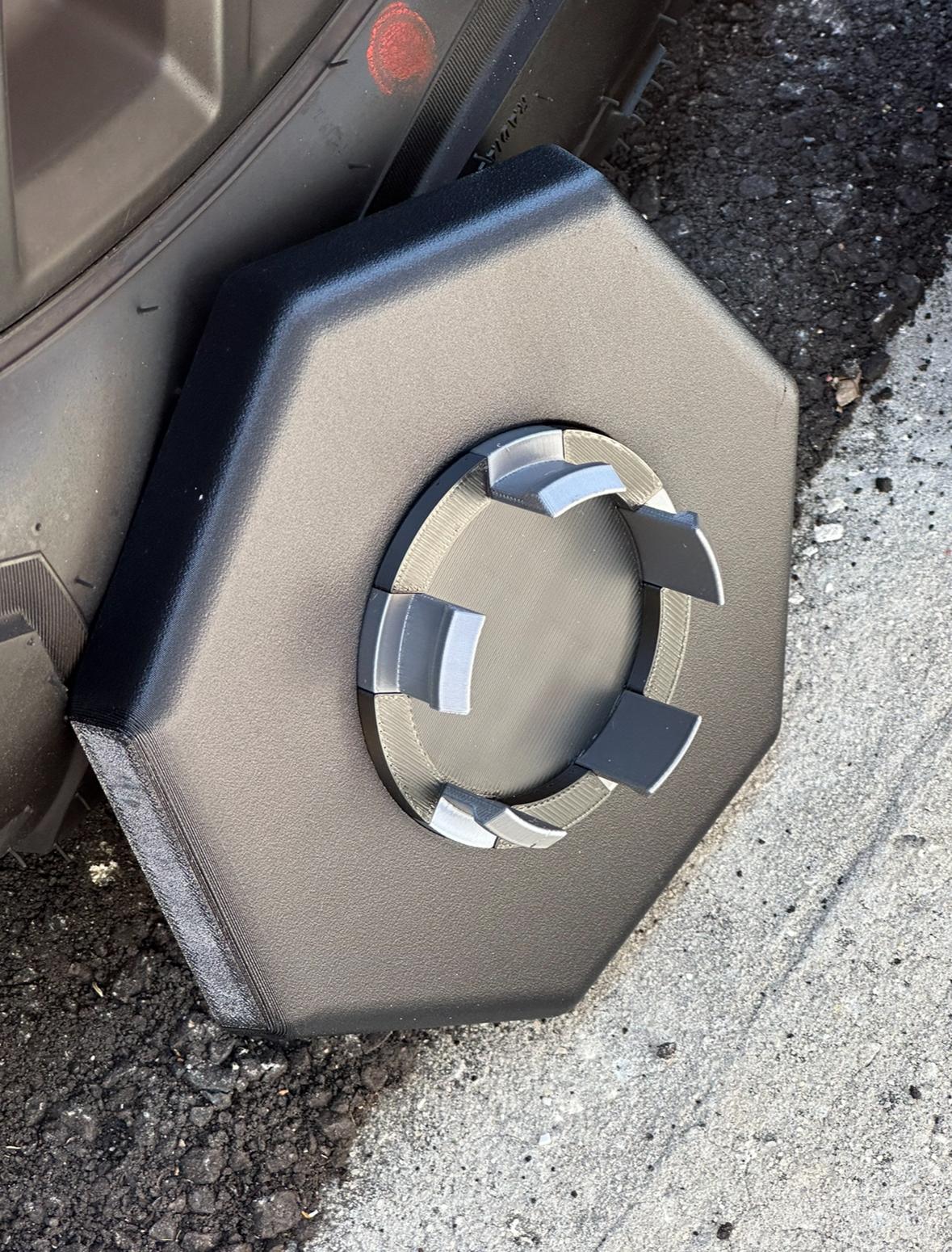 Tesla Cybertruck Best Wheel Cap Lug Nut Covers IMG_2512