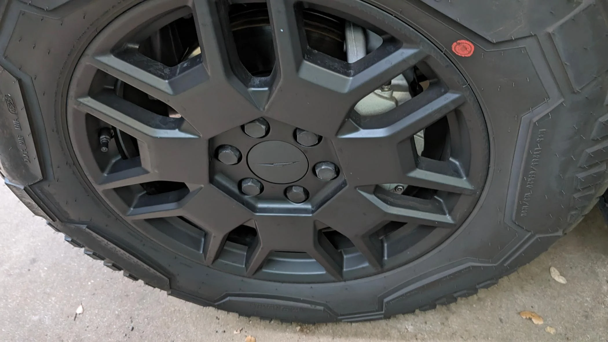 Tesla Cybertruck Best Wheel Cap Lug Nut Covers PXL_20240406_124114347